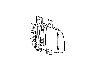 Mopar 5JD441DBAD Handle-Inside Release