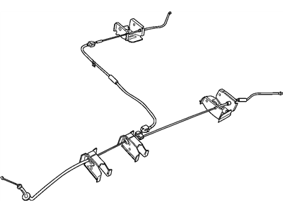 Mopar 4683287 ADJUSTER-Parking Brake Cable