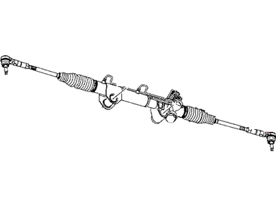 Mopar 55366385AD Power Steering Gear Rack And Pinion