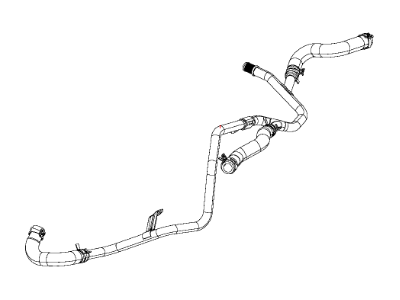 Mopar 55111208AC Tube-Heater Return