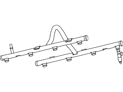 2005 Dodge Magnum Fuel Rail - 4591853AB