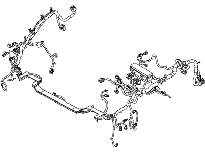 Mopar 68023827AC Wiring-HEADLAMP To Dash