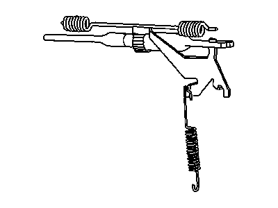 Mopar 5140707AA Lever-Rear Wheel Brake Adjust