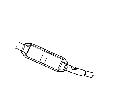 Mopar 5085658AA Catalytic Converter