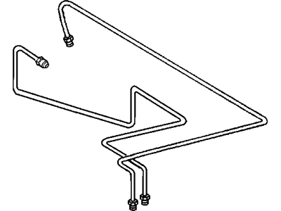 Mopar 5133736AA Tube-Master Cylinder To HCU