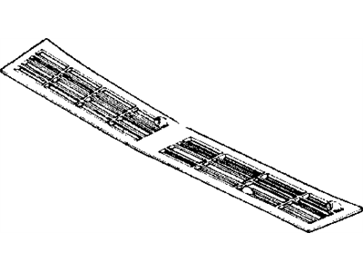 Mopar 55008832 Grille-COWL Panel