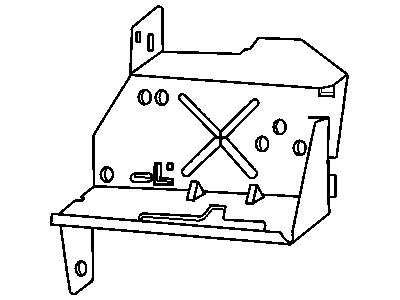 Mopar 52109504AC Bracket-Vapor CANISTER