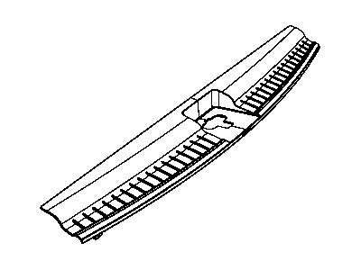 Mopar 5JP16ZJ3AF Cover-LIFTGATE SCUFF