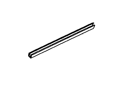 Mopar 4894474AE WEATHERSTRIP-Front Door Belt