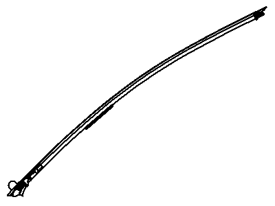 Mopar 4894352AJ WEATHERSTRIP-Front Door Header