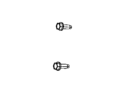 Mopar 6508668AA Bolt-HEXAGON Head