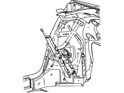 Mopar 5054004AG Housing-Power LIFTGATE