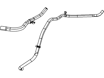 2009 Dodge Journey Brake Booster Vacuum Hose - 4743837AC