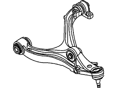 Mopar 52089980AG Front Axle Right Lower Control Arm Compatible