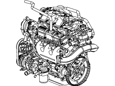 Mopar R8144470AA Engine-Long Block