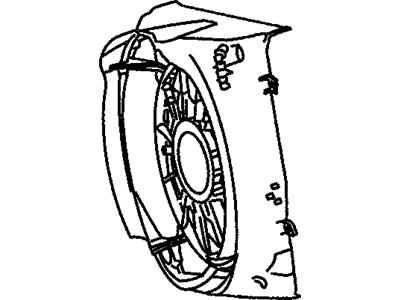 Mopar 52080127AA SHROUD-Fan