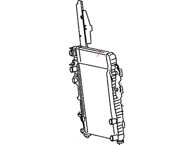 Mopar 52079697AB Auxiliary Transmission Oil Cooler Kit