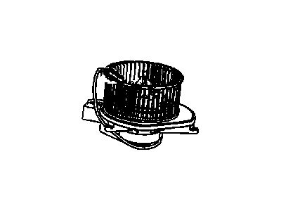 Mopar 5179476AA Motor-Blower With Wheel