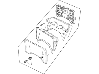 Mopar 56047017AE Cluster-Instrument Panel