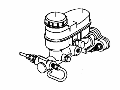 1996 Dodge Neon Brake Master Cylinder - 4762628