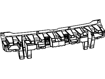 Mopar 55157388AC ABSORBER-Rear Energy