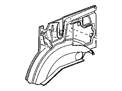 Mopar 55361215AC SILENCER-Panel Inner