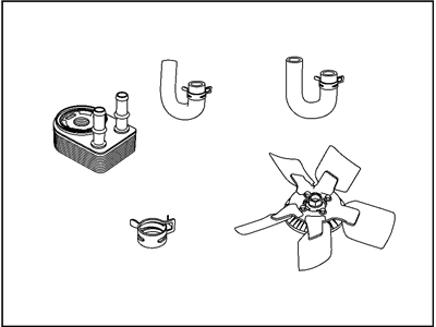 Mopar 82211046 COOLR Kit-Engine Oil