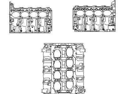 Mopar 68044957AA Engine-Short Block