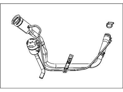 Mopar 52129222AG Tube-Fuel Filler