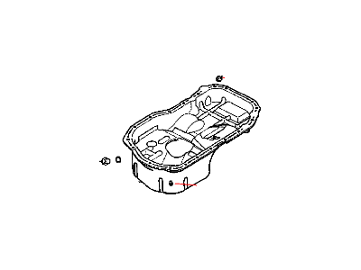 Chrysler Sebring Oil Pan - MD334300