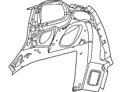 Mopar 5017567AB Panel-Quarter Inner