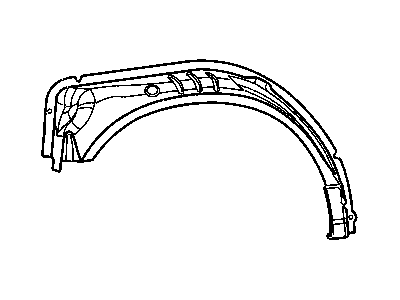 Mopar 4724623AB Panel-Rear WHEELHOUSE