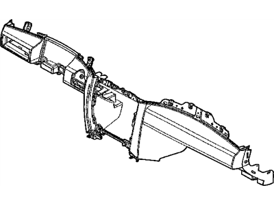 Mopar 5JY781D5AH Instrument Panel-Instrument Lower