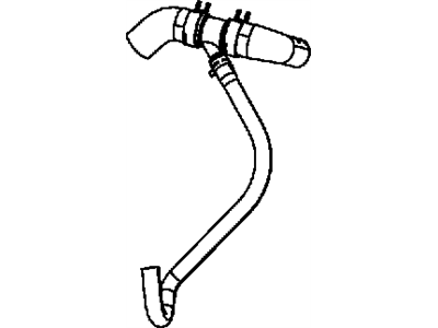 Dodge Magnum Radiator Hose - 4596561AD