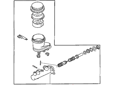 Dodge Stratus Brake Master Cylinder - MR475432