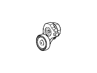 2002 Chrysler PT Cruiser Belt Tensioner - 4668519AC