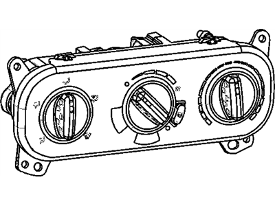 Mopar 5058300AC Control-Heater