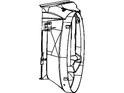 Mopar 52028851AF SHROUD-Fan