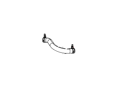 2009 Dodge Ram 3500 Radiator Hose - 55057037AA