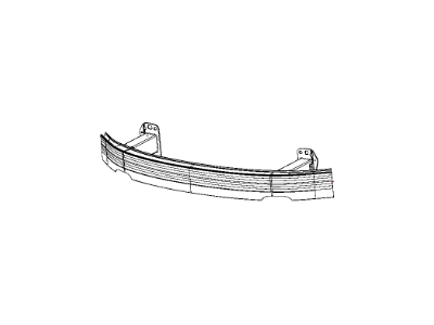 Mopar 68245322AA Reinforce-Front Bumper