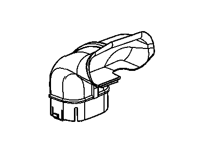 Mopar 53013103AA Hose-Fresh Air