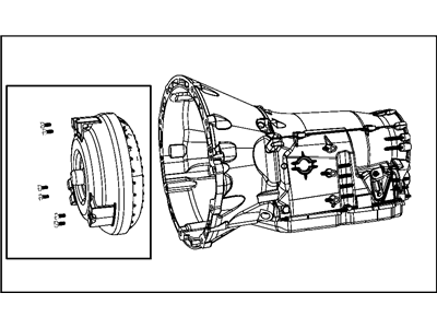 Mopar 68018649AB Trans Kit-With Torque Converter