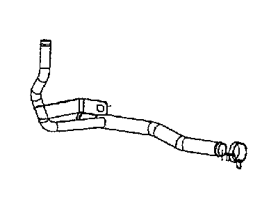 Mopar 5086825AB Tube Pkg-Heater Core