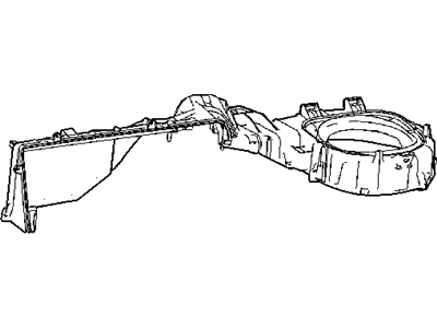 Mopar 5143147AA Housing-A/C And Heater Upper