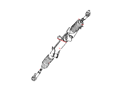 2010 Dodge Dakota Steering Gear Box - 52013466AL