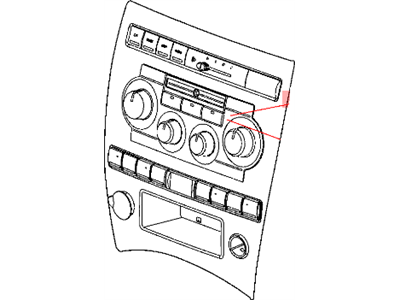 Mopar 55111010AB Air Conditioning And Heater Control