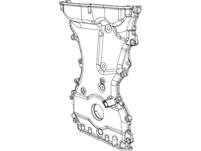 Jeep Timing Cover - 4884466AD