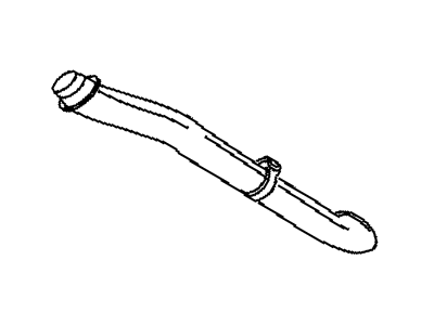 Mopar 4857871AE Hose-WIPER Drain Module