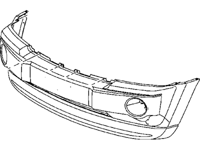 Mopar 5029989AC Front Bumper Cover