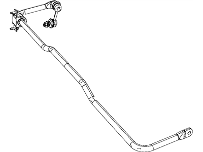 Mopar 4766539AB Bar-Rear Suspension